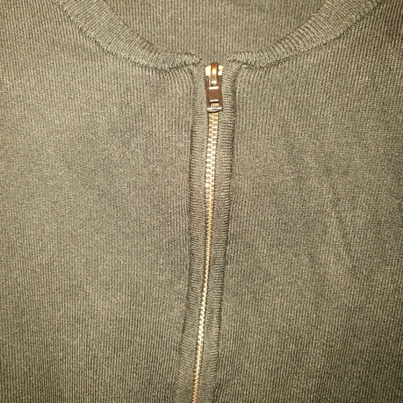 Lane Bryant sweater jacket plus size black - Picture 4 of 7